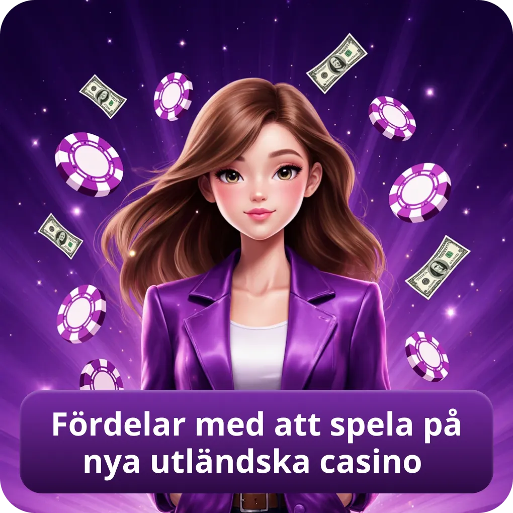 Fördelar med att spela på nya utländska casino