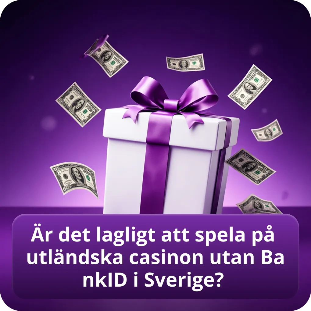 Är det lagligt att spela på utländska casinon utan BankID i Sverige?