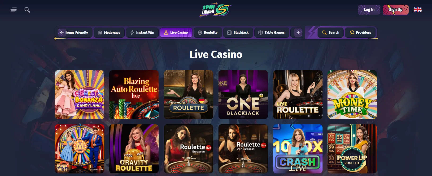 Spelutbud på nya utländska casino